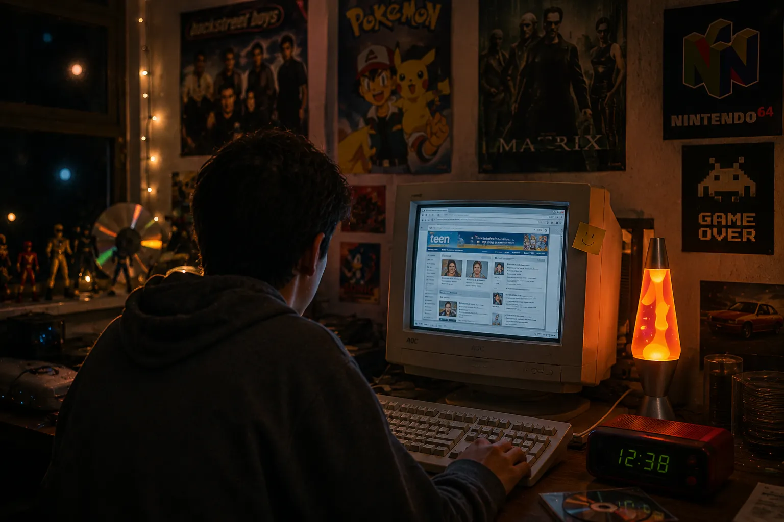Una imagen nostálgica en internet
