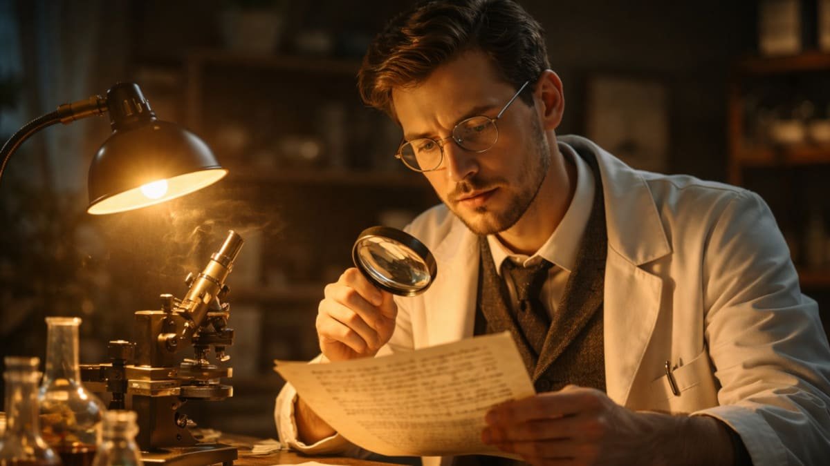 persona representando a un personaje historico poco conocido en un contexto narrativo