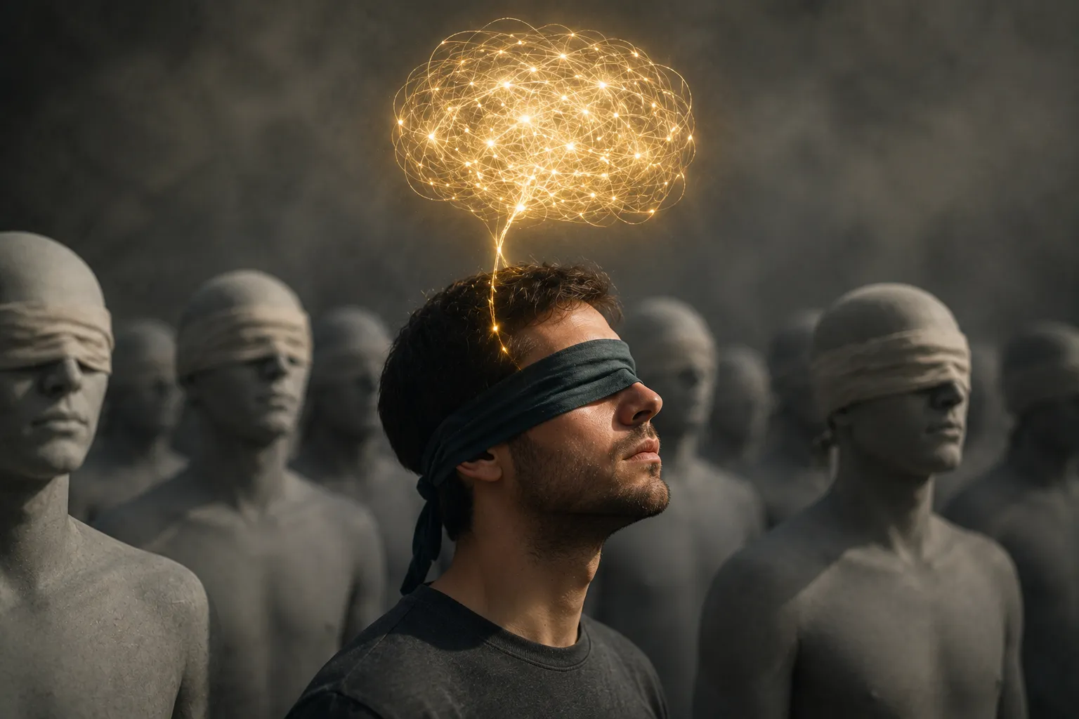 Confianza ciega en ideas y creencias