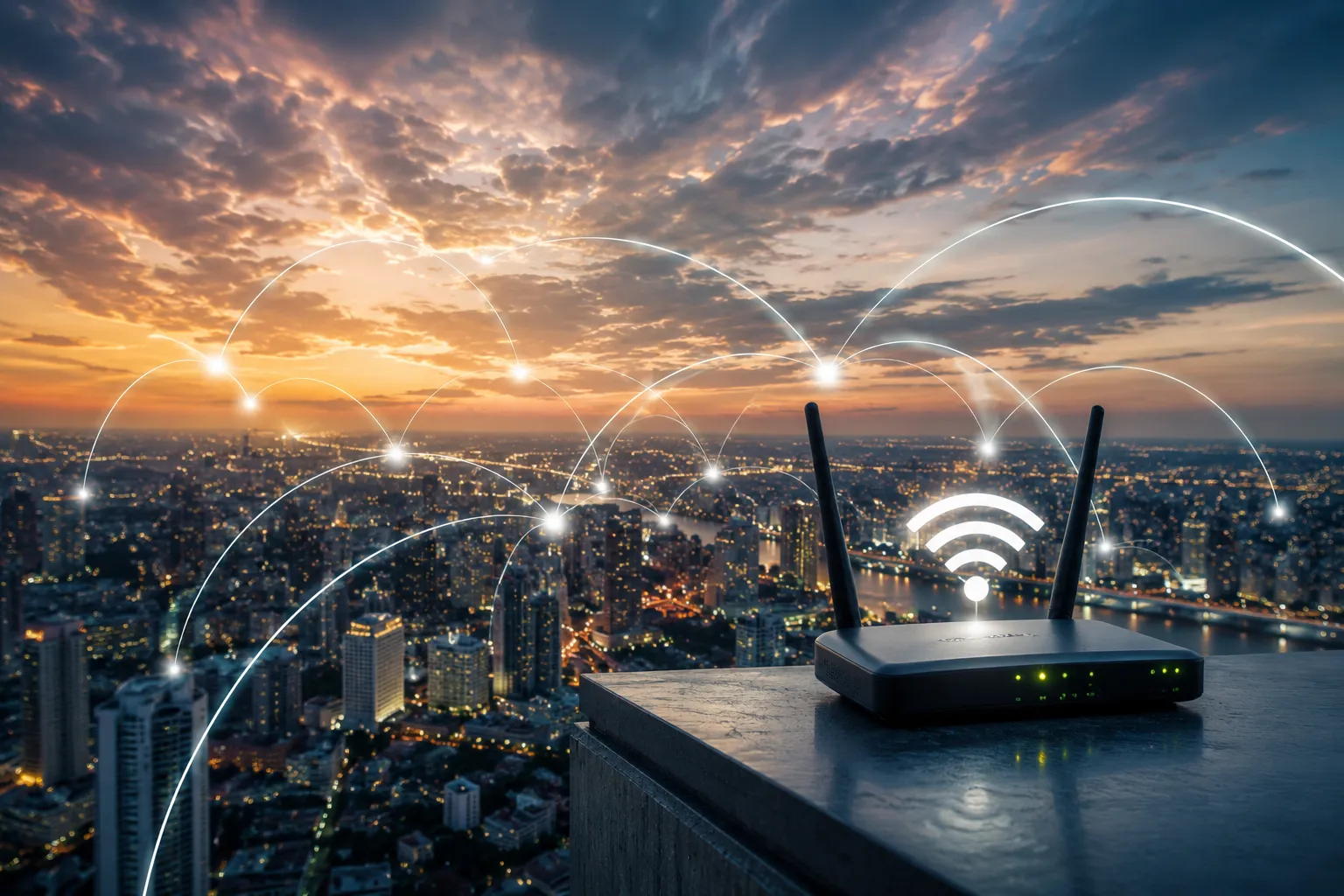 Redes WiFi conectando el mundo