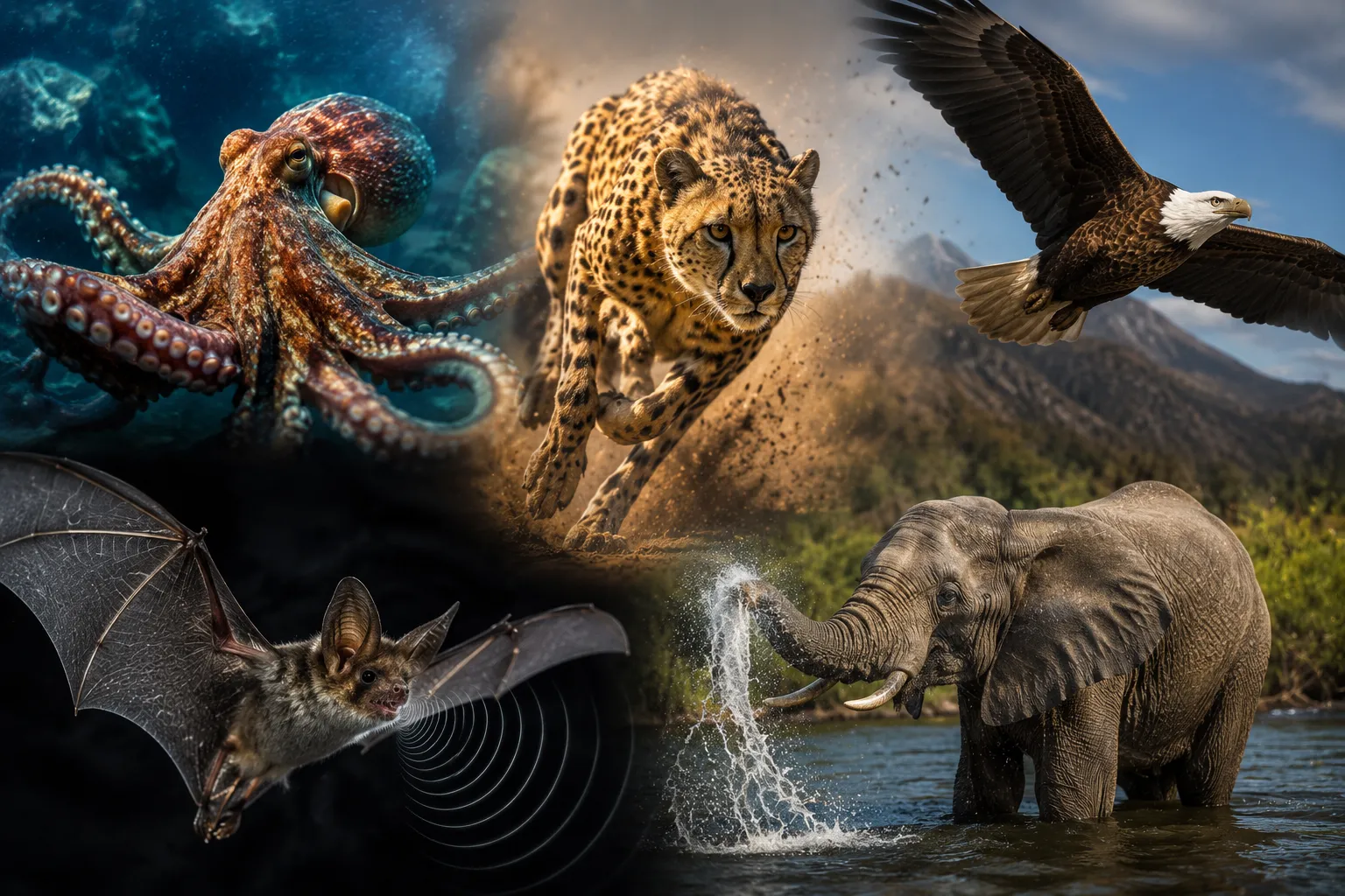 Animales con habilidades que parecen superpoderes